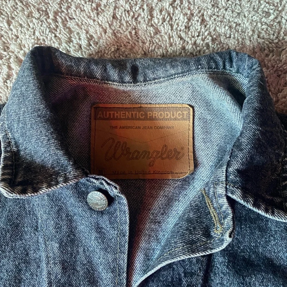 wrangler denim jacket - Picture 3 of 4